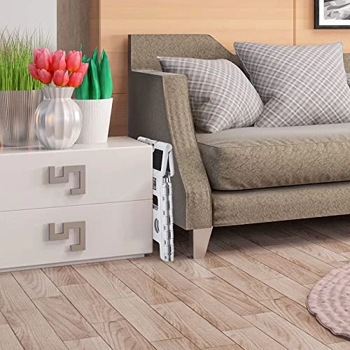 Acko Folding Step Stool - 13" Height Premium Heavy Duty Step Stools For Adults And Kids, Upgrade Step Stool Kitchen Garden Bathroom Stepping Stool (White) - Image 2