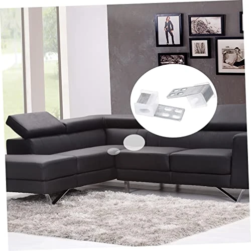 Veemoon 18pcs Sofa Spring Clipped Button Interior Accessories Chair Sofa Chair Stand Bed Replacement Parts Chair Spring Clips Couch Spring Clips Couch Spring Buckle Chair Clips Iron Indoor - Image 4