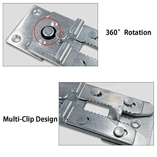 HOWDIA 4 Pack Sectional Couch Connector With Screws - Image 5