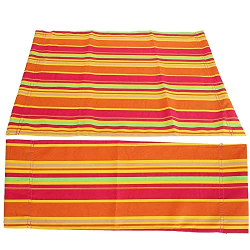 Omabeta 1 Set Director Chair Canvas Replacement Seat Cloth Portable Folding Chairs Cloth Kit Home Supplies Furniture Accessories(Colorful) - Image 5