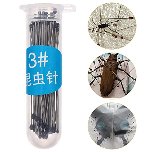 Baluue Wedding Decor Wedding Decor Wedding Decor 200Pcs Stainless Steel Specimen Entomology Dissection Collections Needle For School Collectors Wedding Stuff Wedding Stuff Wedding Stuff - Image 4