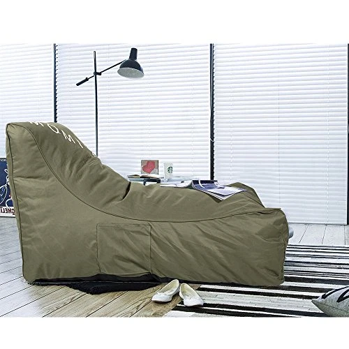 Dporticus Sponge Leisure Lazy Lounger Chair Comfortable Couch Sofa Beds For Kids And Teens - Image 3