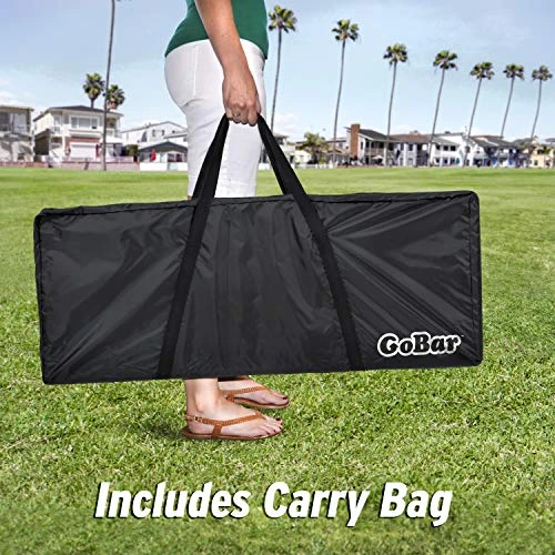 GoBar Portable High Top Bar, Includes 3 Front Skirts And Carrying Case - Image 4