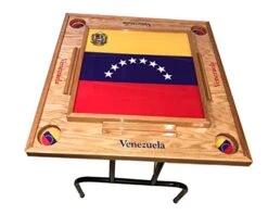 Latinos R Us Venezuela Domino Table The Full Flag