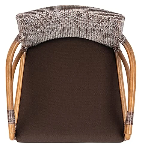 SAFAVIEH Home Collection Gianni Natural Wash/White Cushion Living Dining Room Bedroom Office Foyer Arm Chair SEA4011B - Image 3