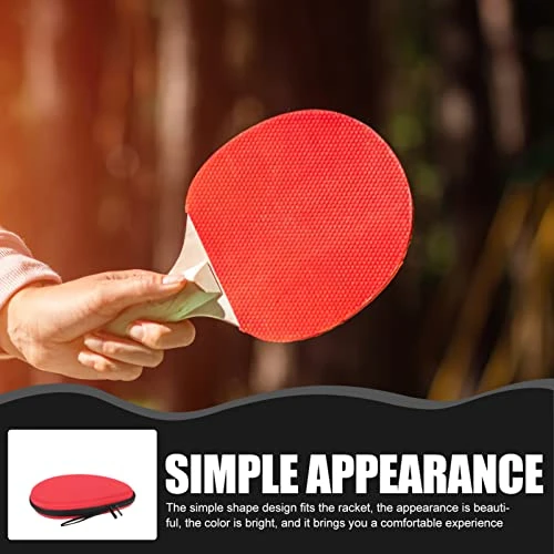 BESTonZON Professional Table Tennis Paddle Case Table Tennis Bat Case Table Tennis Paddle Hard Shell - Image 4