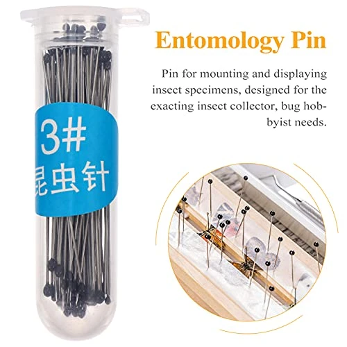 Baluue Wedding Decor Wedding Decor Wedding Decor 200Pcs Stainless Steel Specimen Entomology Dissection Collections Needle For School Collectors Wedding Stuff Wedding Stuff Wedding Stuff - Image 5