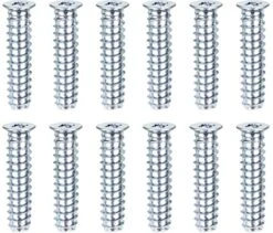 Spare Hardware Parts Desk, Bed Frame, Drawers, Sideboard, Dressing Table Screw (Replacement For IKEA Part #102138) (Pack Of 12)