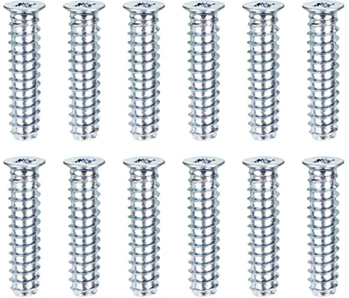 Spare Hardware Parts Desk, Bed Frame, Drawers, Sideboard, Dressing Table Screw (Replacement For IKEA Part #102138) (Pack Of 12)