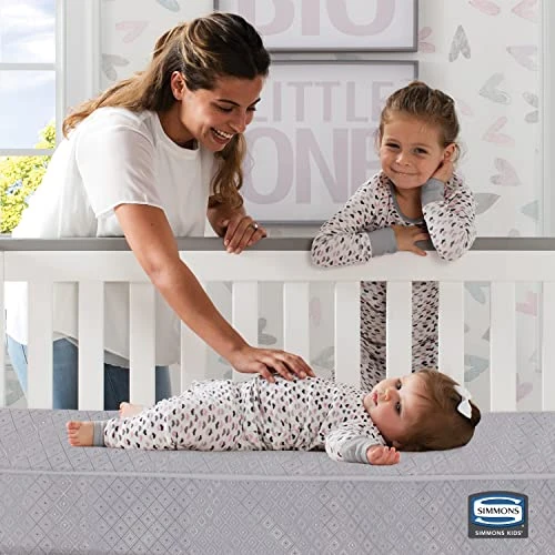 Delta Children Beautyrest Beginnings Black Brilliant Sun 2-Stage Premium Crib And Toddler Mattress With Plant-Based Soy Foam And Gel Memory Foam - GREENGUARD Gold Certified - Trusted - Made In USA - Image 5