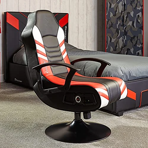 X Rocker Aries 2.1 Gaming Chair With Speakers For Junior Gamers
