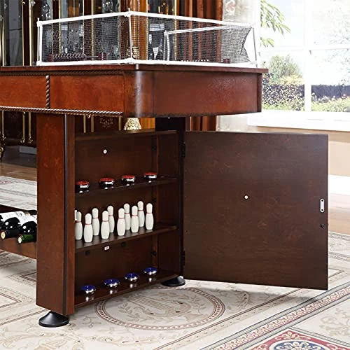 JFF Shuffleboard Table β Luxury Gaming Board With Playing Accessories β Gameroom Furniture β 274Cm Wood Game Table - Image 5