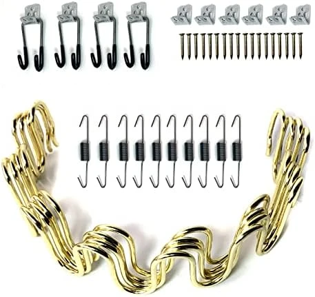 Kaupuar 15" Sofa Upholstery Spring Replacement Kit For Repair Couch Recliner Parts Chair Fix Sagging Seat - Image 6