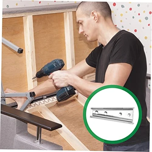 Housoutil 4 Pairs Sofa Latch Sectional Connectors Cone Holder Sofa Connector Sofa Interlock Sofa Interlocking Connector Sofa Couch Interlocking Iron Connector Furniture Interlock Iron Joint - Image 2