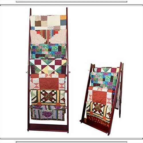 The LadderRack It's 2 Quilt Racks In 1! (7 Rung/30" Model/American English) - Image 5
