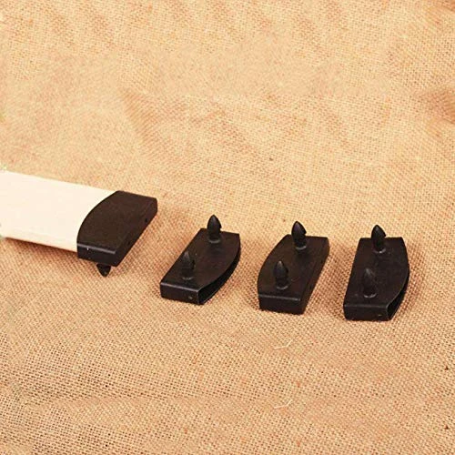 XIAONAN 20Pcs 53mm X 9mm Plastic Bed Slat Cover Replacement Holders End Caps For Holding Securing Wooden Slats Bed Base (2.087in X 0.354in, 20pcs End Caps) - Image 4