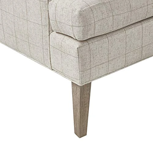 MARTHA STEWART Decker Accent Chairs-Solid Wood, Wingback, Deep Seating Armchair Living Room Furniture Modern Contemporary Style Sofa Decor-Bedroom Lounge, See Below, Beige - Image 4