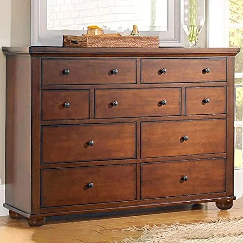 AORYVIC 2 Inch Wooden Bun Feet For Furniture Round Sofa Bed Leg With Screws Set Of 4 (Brown) - Image 4