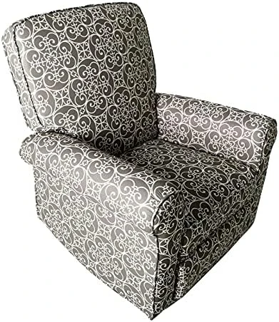 JC Home BT-R8389A30 Recliner, Gray And White - Image 6