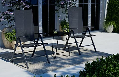 Chicreat C248.3 Folding Chair, Charcoal - Image 2