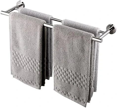 KES 23.6-Inch Double Towel Bar Bathroom Shower Dual Towel Holder Hanger SUS 304 Stainless Steel Wall Mounted Matt Black, A2001S60-BK - Image 11