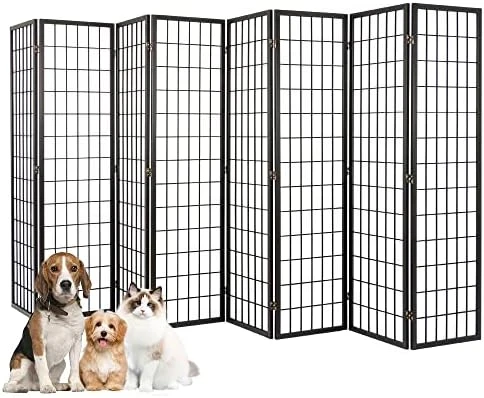 Salfanre Divider For Room Separation, 4 Panel Room Divider, Japanese Room Dividers, Shoji Screen, Folding Screen, 5.6 Ft, Natural - Image 14