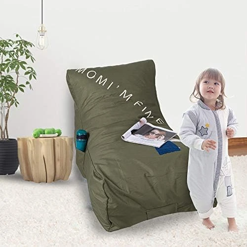 Dporticus Sponge Leisure Lazy Lounger Chair Comfortable Couch Sofa Beds For Kids And Teens - Image 5