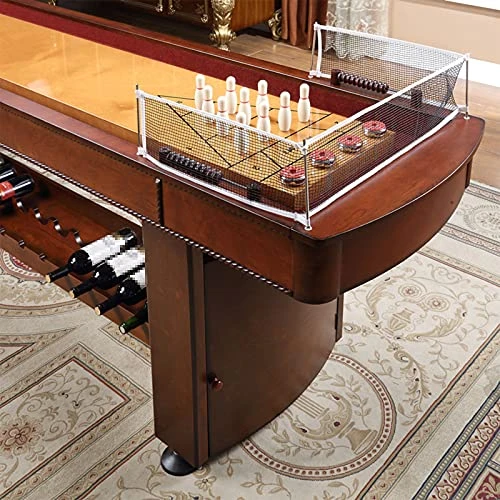 JFF Shuffleboard Table β Luxury Gaming Board With Playing Accessories β Gameroom Furniture β 274Cm Wood Game Table - Image 3