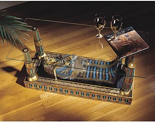 Design Toscano Good Fortune Elephant Glass-Topped Table, 16" Diameter X 21½" High - Image 10